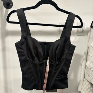 BRAND NEW Black House of CB Corset Top